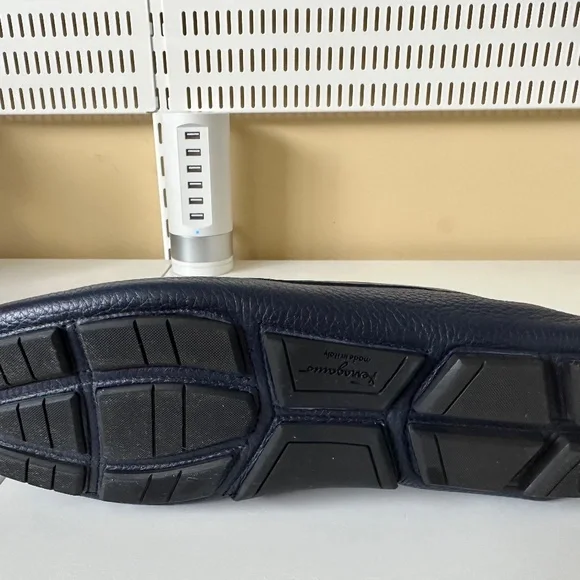Salvatore Ferragamo Mens Shoes Drivers Loafers 9.5
